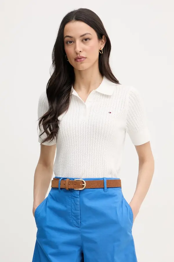 Tommy Hilfiger Tommy Hilfiger polo za žene od pamuka