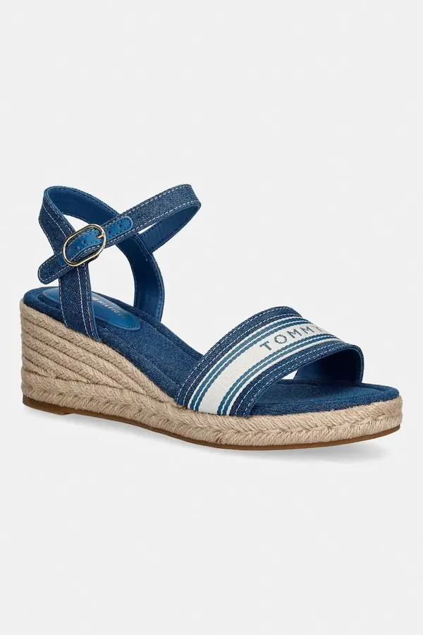 Tommy Hilfiger Tommy Hilfiger sandale s klinastom potpeticom MID WEDGE ESPAD WEBBING