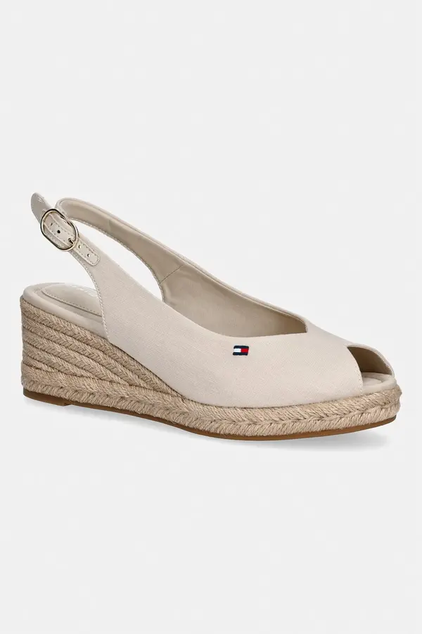 Tommy Hilfiger Tommy Hilfiger sandale s klinastom potpeticom za žene MID WEDGE ESPAD SLINGBACK