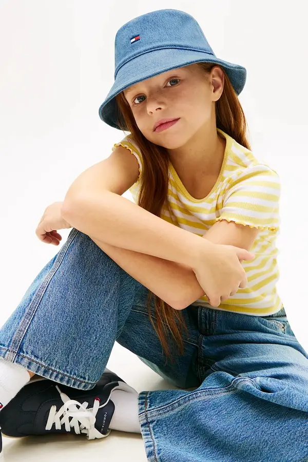 Tommy Hilfiger Tommy Hilfiger šešir za djecu traper