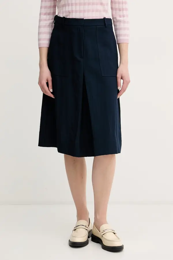 Tommy Hilfiger Tommy Hilfiger suknja s viskozom