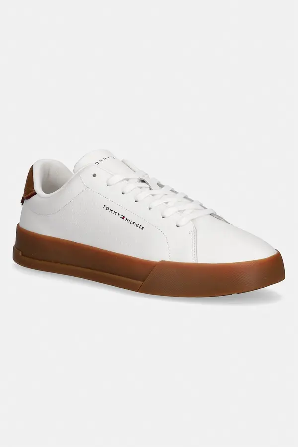 Tommy Hilfiger Tommy Hilfiger TH COURT LTH DETAIL ESS tenisice za muškarce od kože