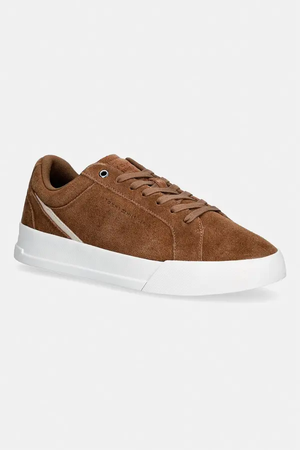 Tommy Hilfiger Tommy Hilfiger TH COURT PREMIUM SUEDE tenisice za muškarce od brušene kože