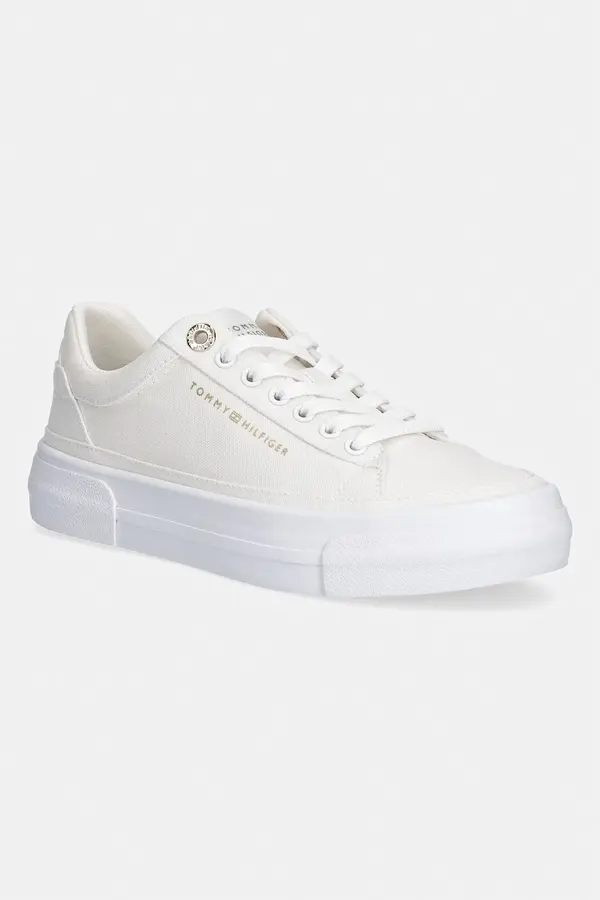 Tommy Hilfiger Tommy Hilfiger TH FOXING PLATFORM CANVAS tenisice za žene