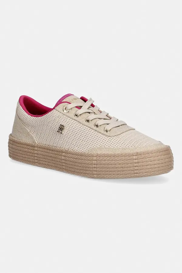 Tommy Hilfiger Tommy Hilfiger TH FOXING PLATFORM ROPE tenisice za žene