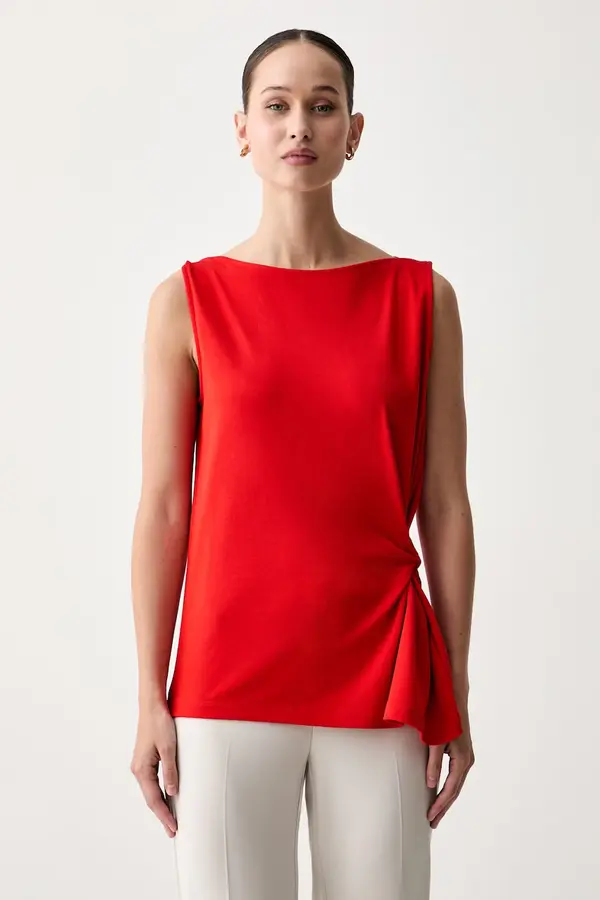 Tommy Hilfiger Tommy Hilfiger top za žene od pamuka