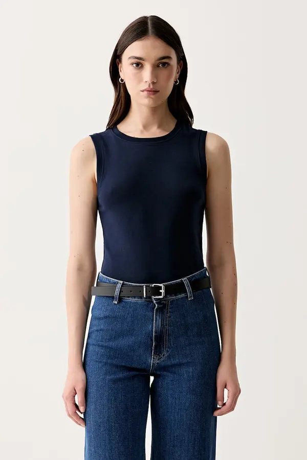 Tommy Hilfiger Tommy Hilfiger top za žene od pamuka