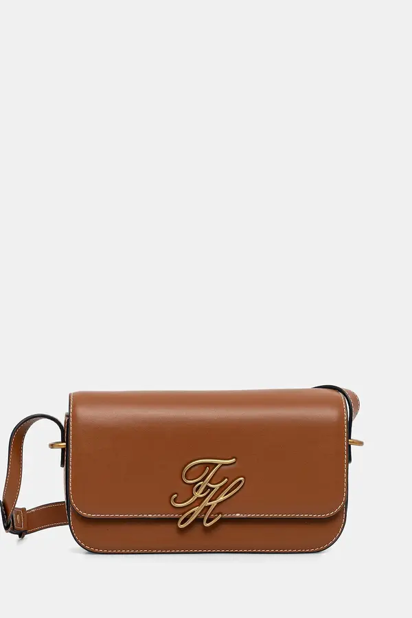 Tommy Hilfiger Tommy Hilfiger torba preko ramena za žene kožna