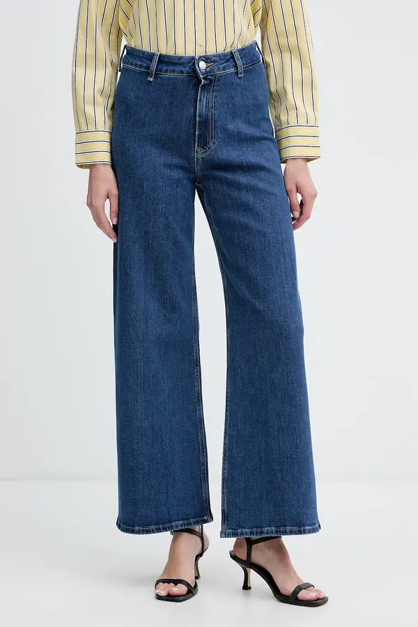 Tommy Hilfiger Tommy Hilfiger wide leg traperice ženske