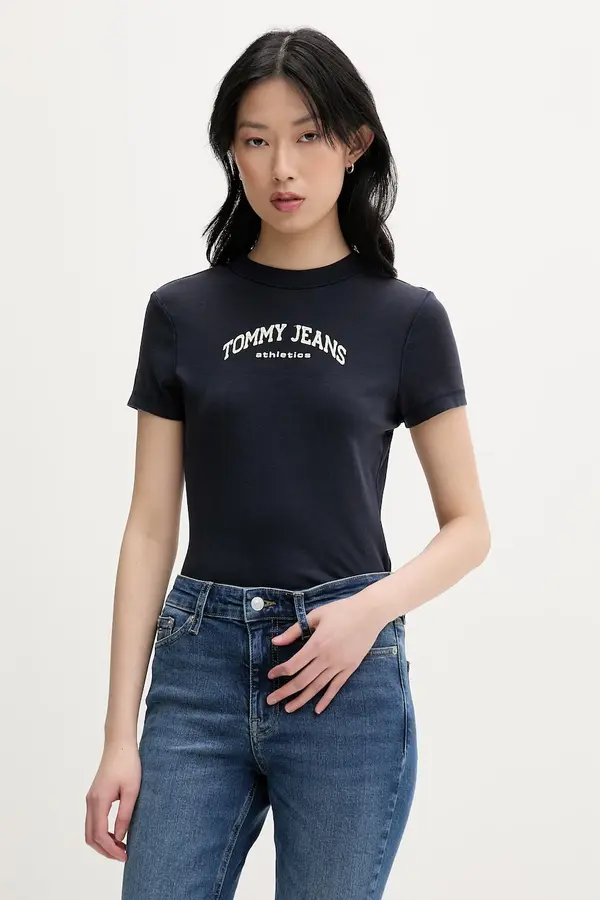 Tommy Jeans Tommy Jeans basic majica kratkih rukava za žene od pamuka
