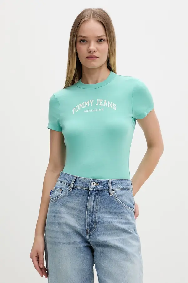 Tommy Jeans Tommy Jeans basic majica kratkih rukava ženska pamučna