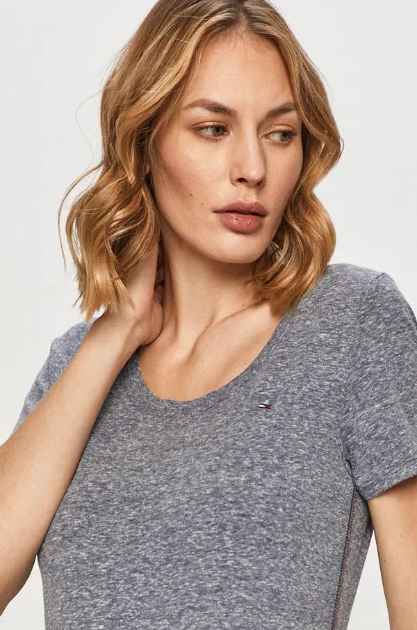 Tommy Jeans Tommy Jeans basic majica kratkih rukava ženska s pamukom