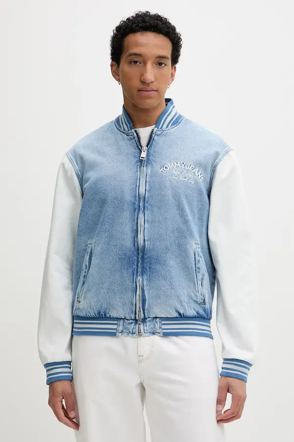 Tommy Jeans Tommy Jeans bomber jakna muška od pamuka