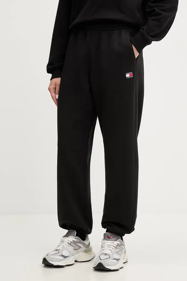 Tommy Jeans Tommy Jeans donji dio trenirke za žene od pamuka