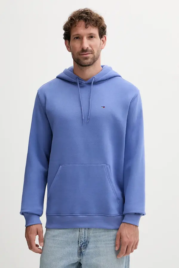 Tommy Jeans Tommy Jeans dukserica sa kapuljačom za muškarce s pamukom