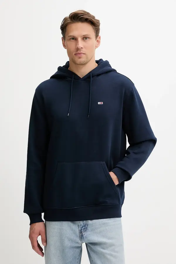 Tommy Jeans Tommy Jeans dukserica sa kapuljačom za muškarce s pamukom