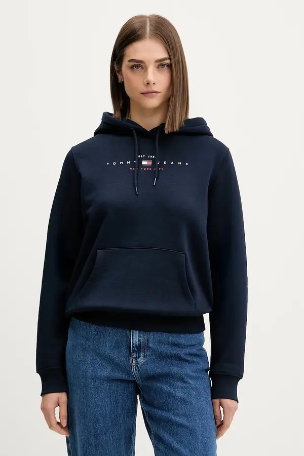 Tommy Jeans Tommy Jeans dukserica sa kapuljačom ženska s pamukom