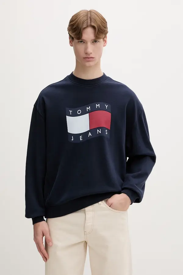 Tommy Jeans Tommy Jeans dukserica za muškarce od pamuka