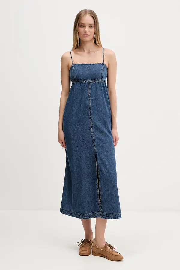 Tommy Jeans Tommy Jeans haljina A-kroja traper