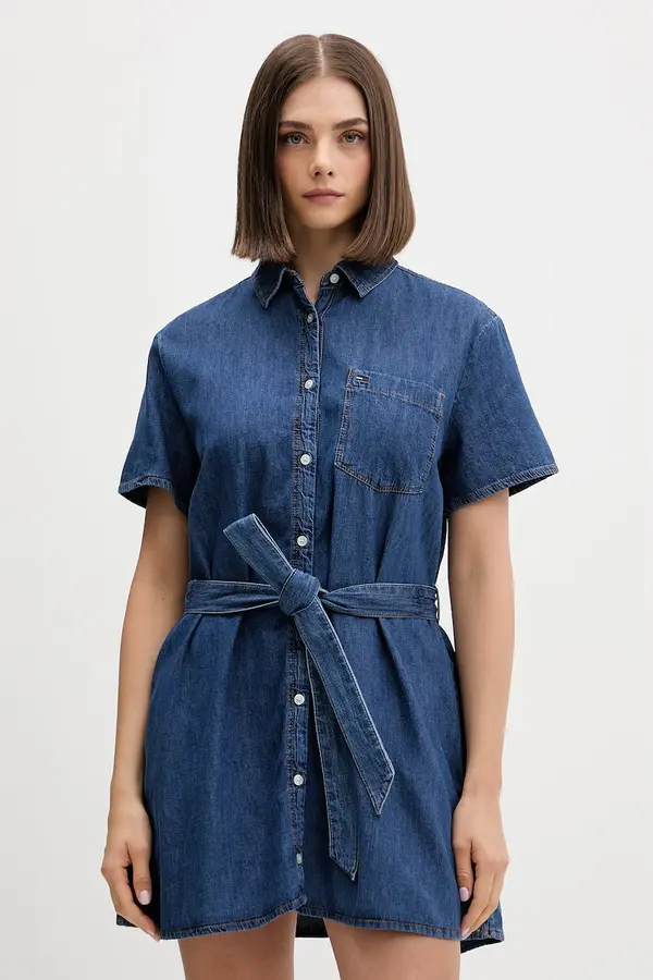 Tommy Jeans Tommy Jeans haljina od pamuka