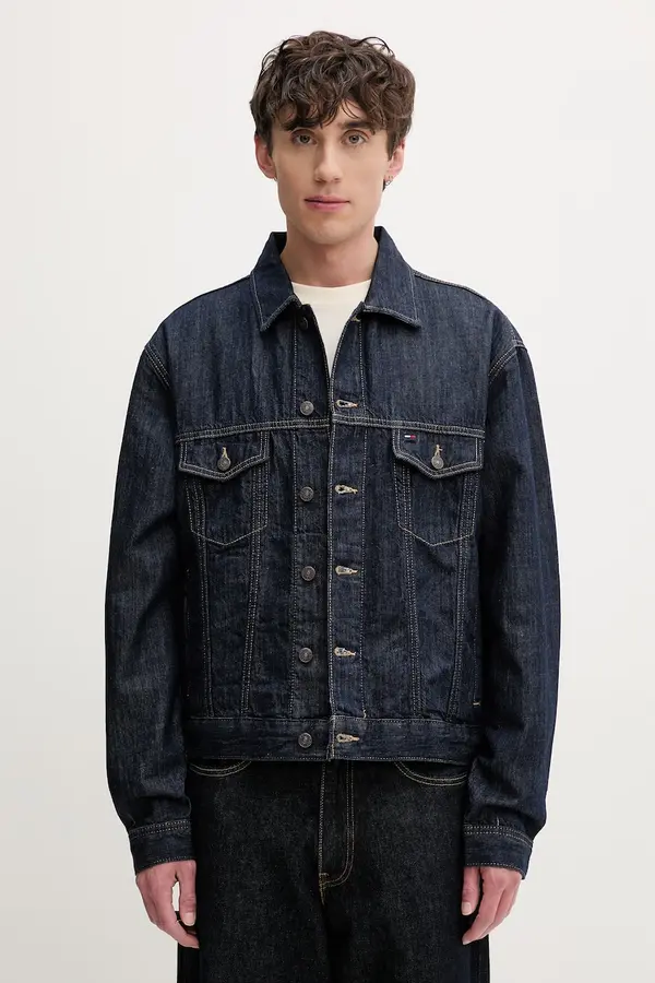 Tommy Jeans Tommy Jeans jakna u stilu košulje za muškarce traper