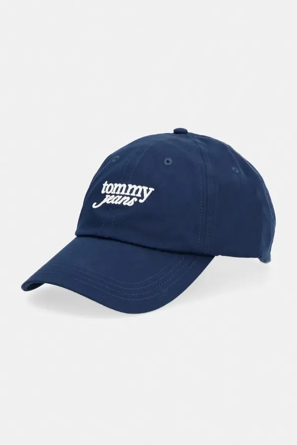 Tommy Jeans Tommy Jeans kapa sa šiltom za žene pamučna