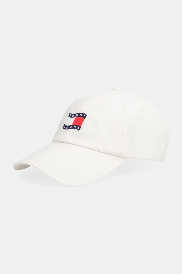 Tommy Jeans Tommy Jeans kapa sa šiltom ženska pamučna