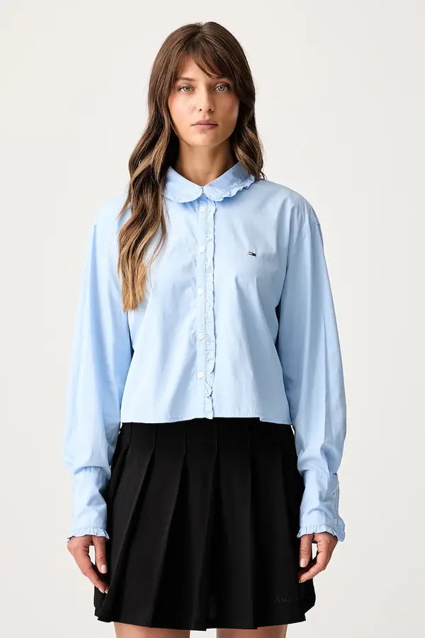 Tommy Jeans Tommy Jeans košulja ženska od pamuka