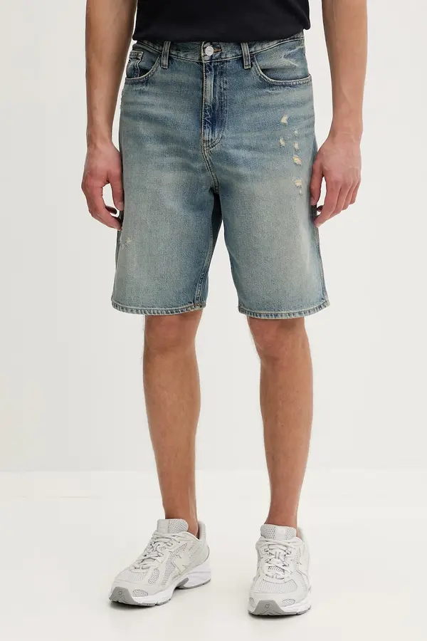 Tommy Jeans Tommy Jeans kratke hlače muške od trapera