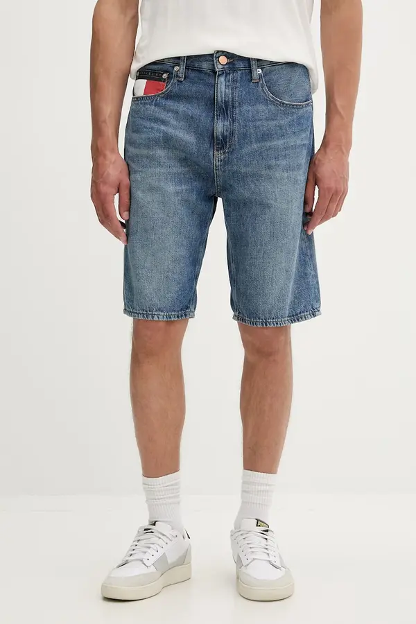 Tommy Jeans Tommy Jeans kratke hlače muške od trapera