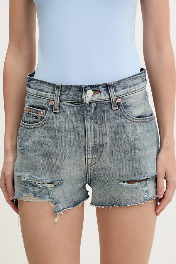 Tommy Jeans Tommy Jeans Kratke hlače za žene od trapera