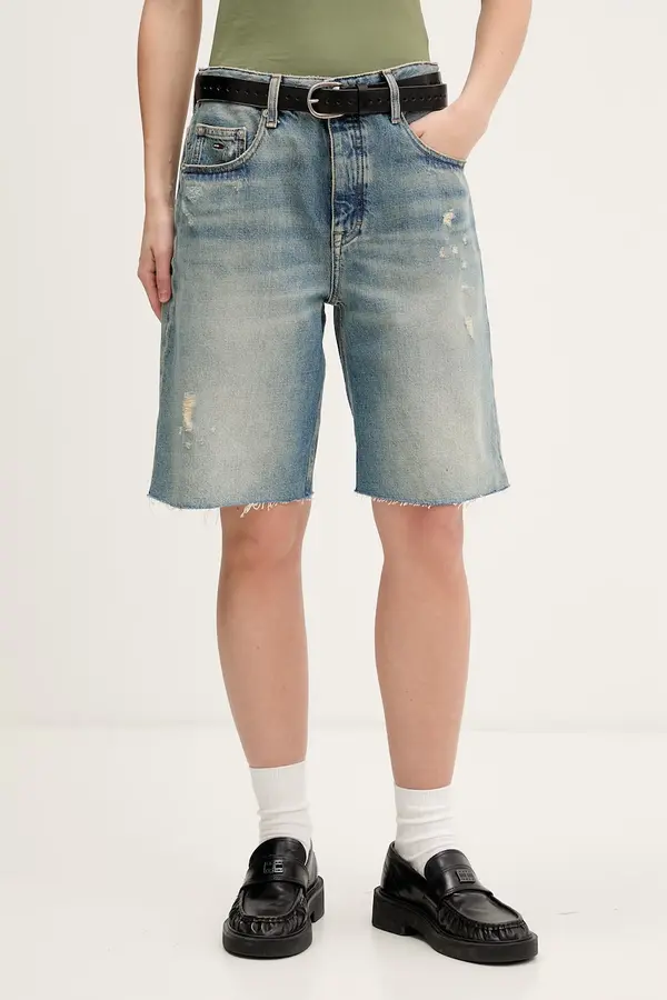 Tommy Jeans Tommy Jeans kratke hlače za žene traper