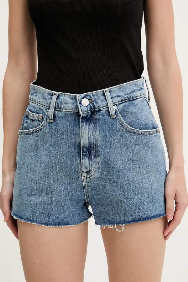 Tommy Jeans Tommy Jeans kratke hlače ženske traper