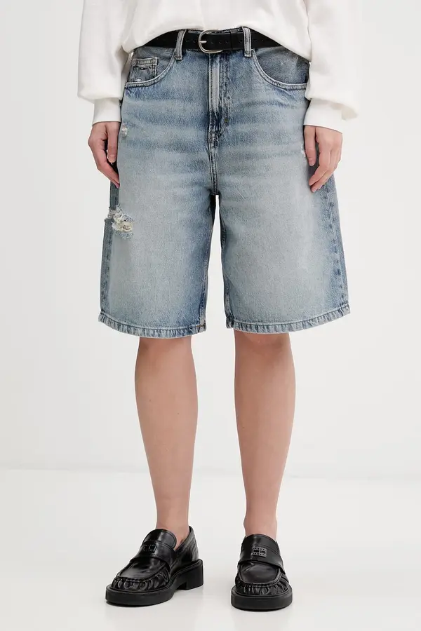 Tommy Jeans Tommy Jeans kratke hlače ženske traper