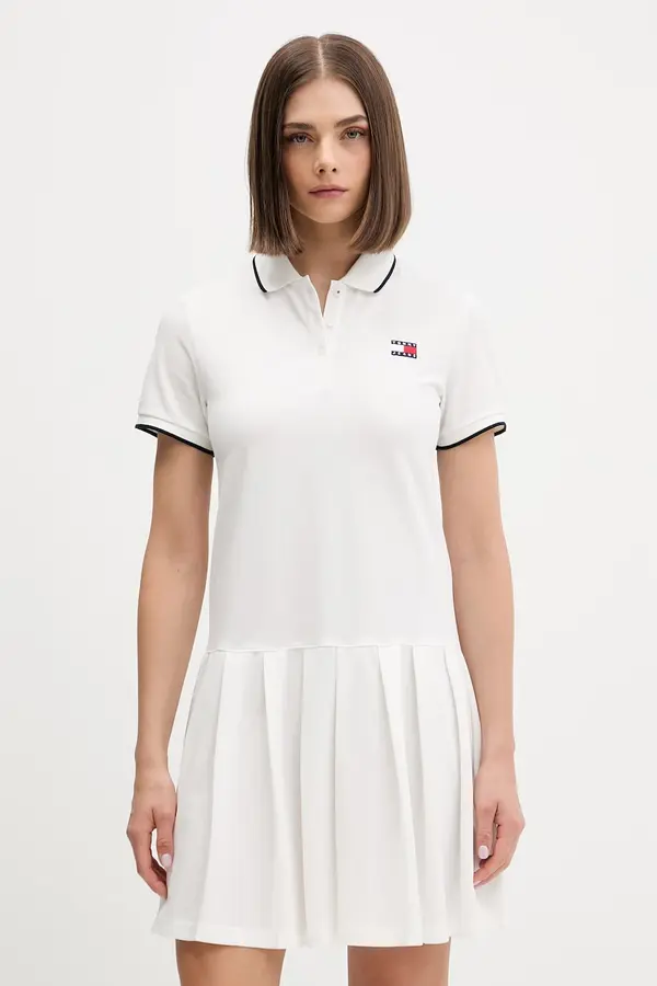 Tommy Jeans Tommy Jeans ljetna haljina s pamukom