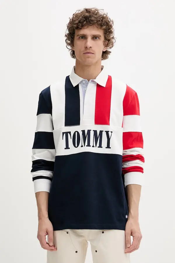 Tommy Jeans Tommy Jeans majica dugih rukava muška od pamuka