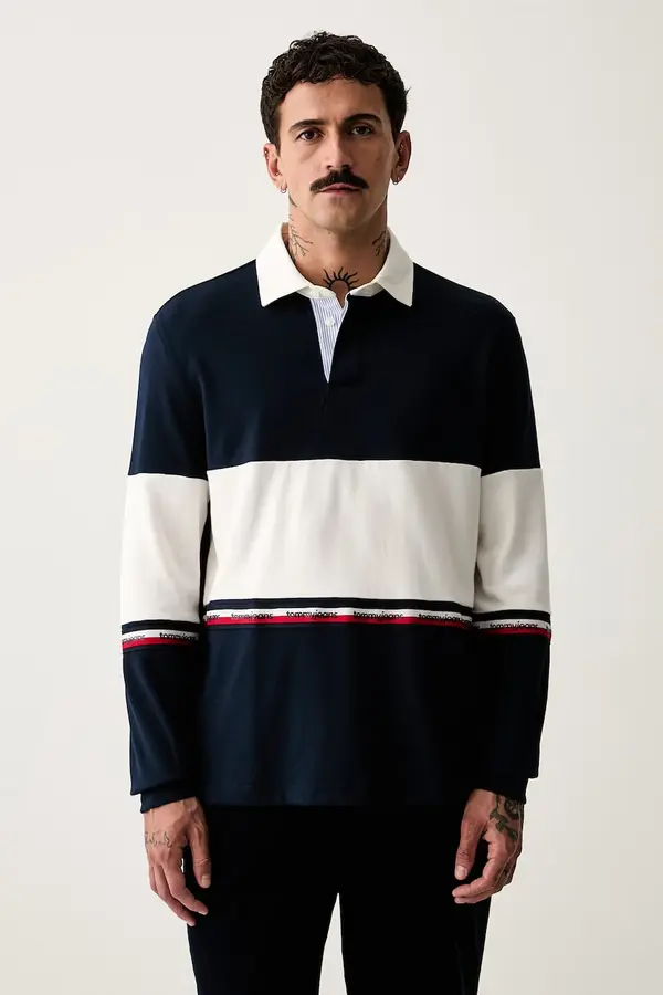 Tommy Jeans Tommy Jeans majica dugih rukava muška pamučna
