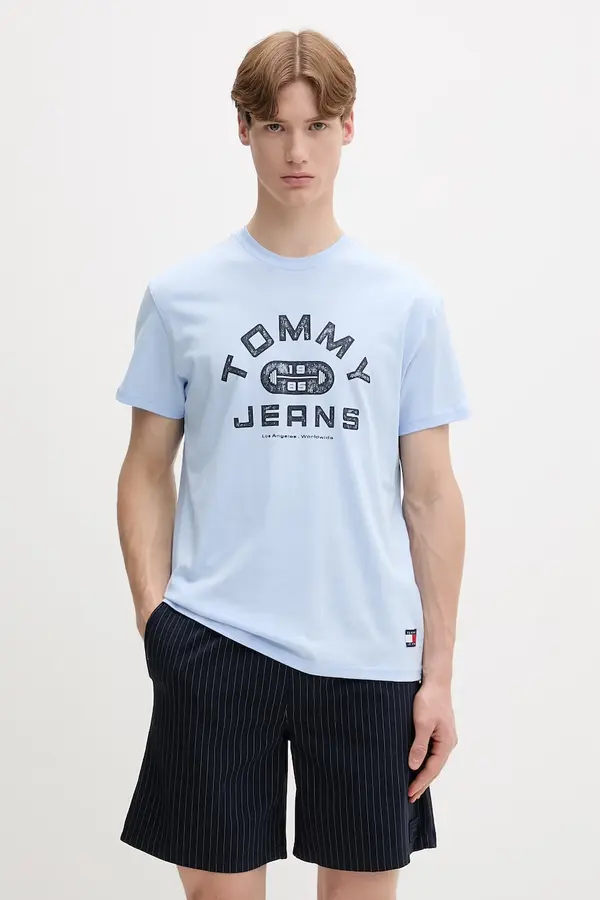 Tommy Jeans Tommy Jeans majica za muškarce od pamuka
