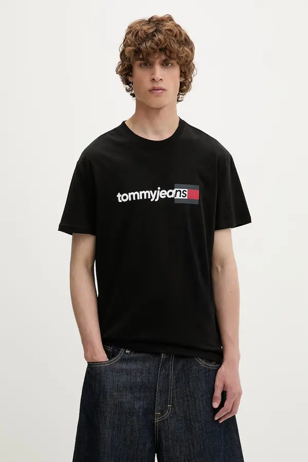 Tommy Jeans Tommy Jeans majica za muškarce od pamuka
