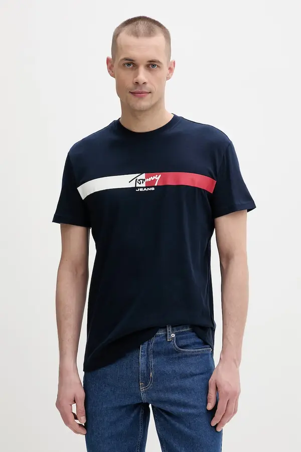 Tommy Jeans Tommy Jeans majica za muškarce od pamuka