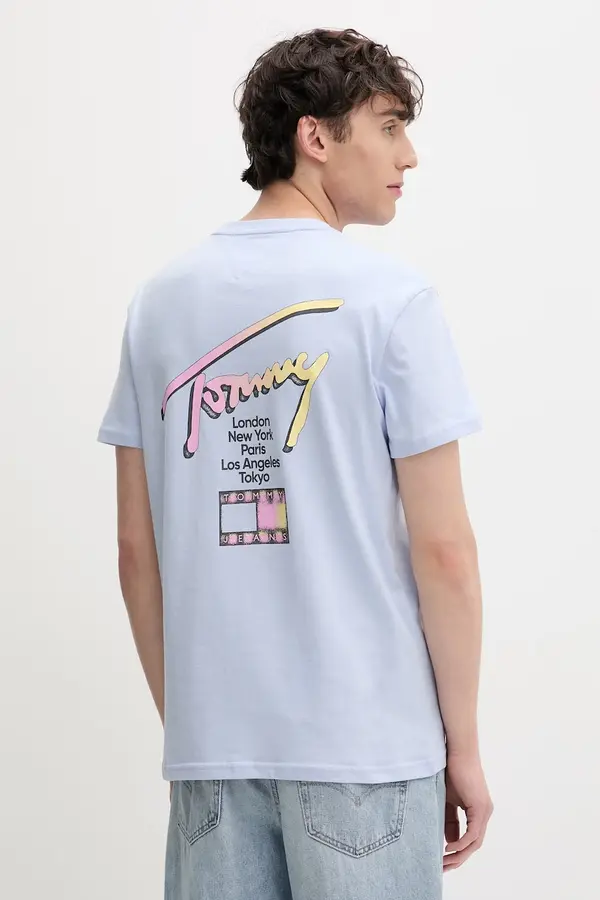 Tommy Jeans Tommy Jeans majica za muškarce od pamuka