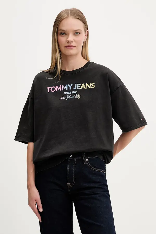 Tommy Jeans Tommy Jeans majica za žene od pamuka