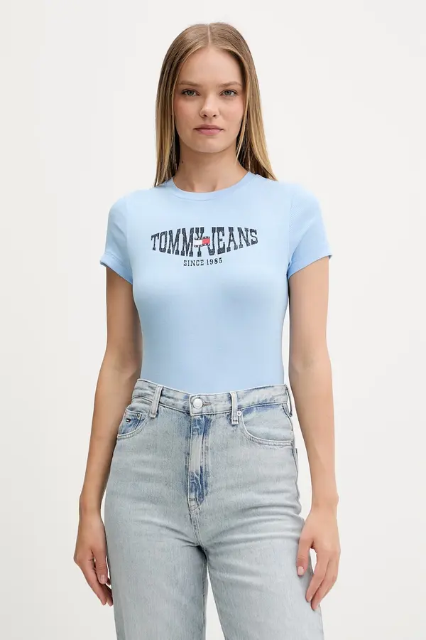 Tommy Jeans Tommy Jeans majica za žene s pamukom