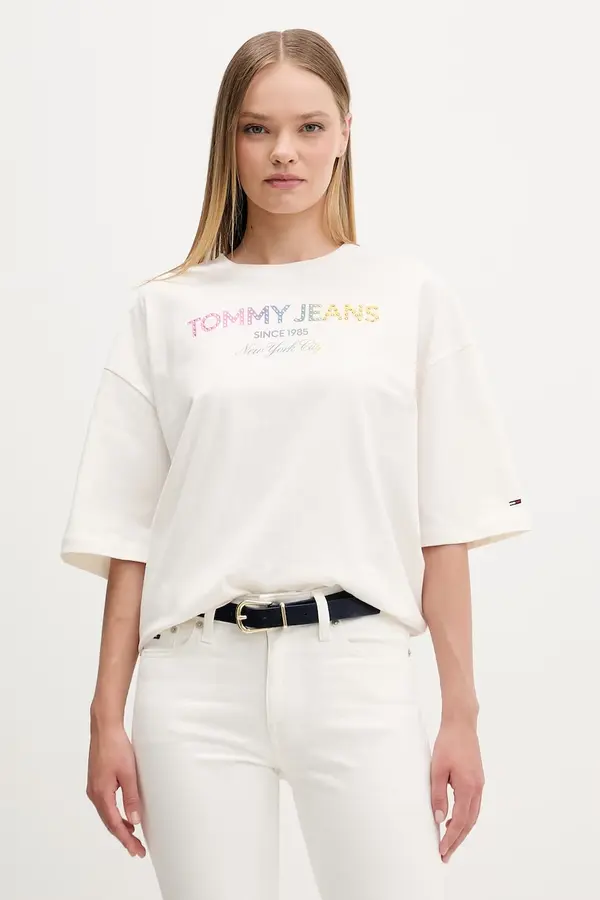 Tommy Jeans Tommy Jeans majica ženska od pamuka