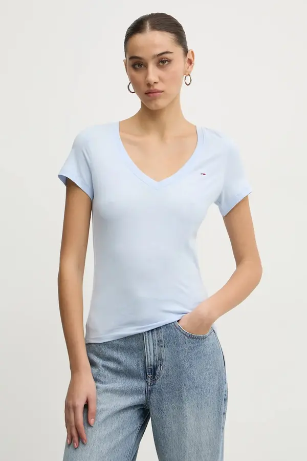 Tommy Jeans Tommy Jeans majica ženska pamučna