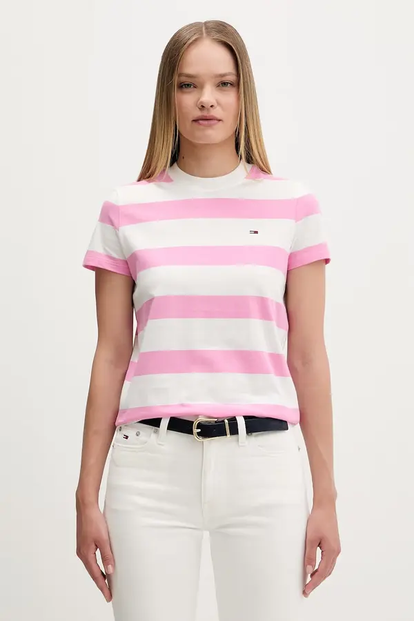 Tommy Jeans Tommy Jeans majica ženska pamučna