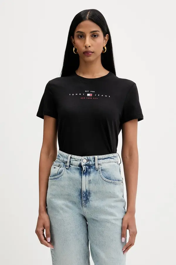 Tommy Jeans Tommy Jeans majica ženska s pamukom