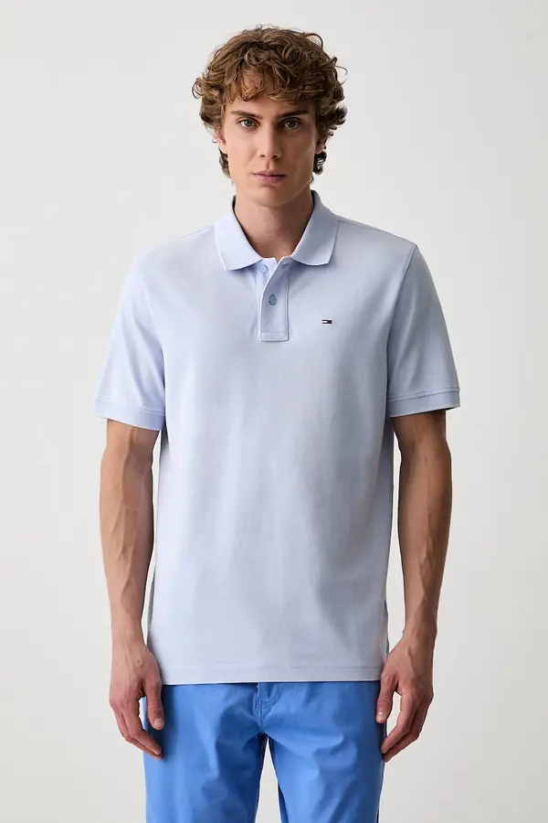 Tommy Jeans Tommy Jeans polo majica za muškarce od pamuka