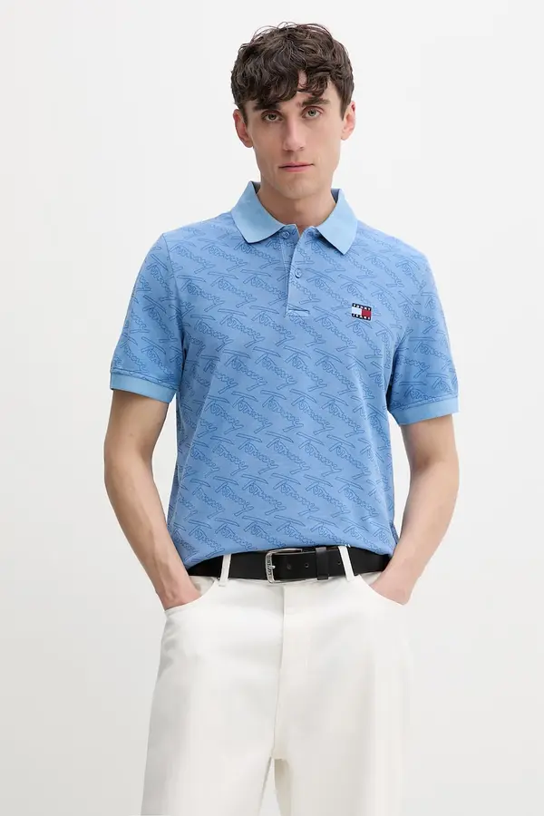 Tommy Jeans Tommy Jeans polo za muškarce od pamuka
