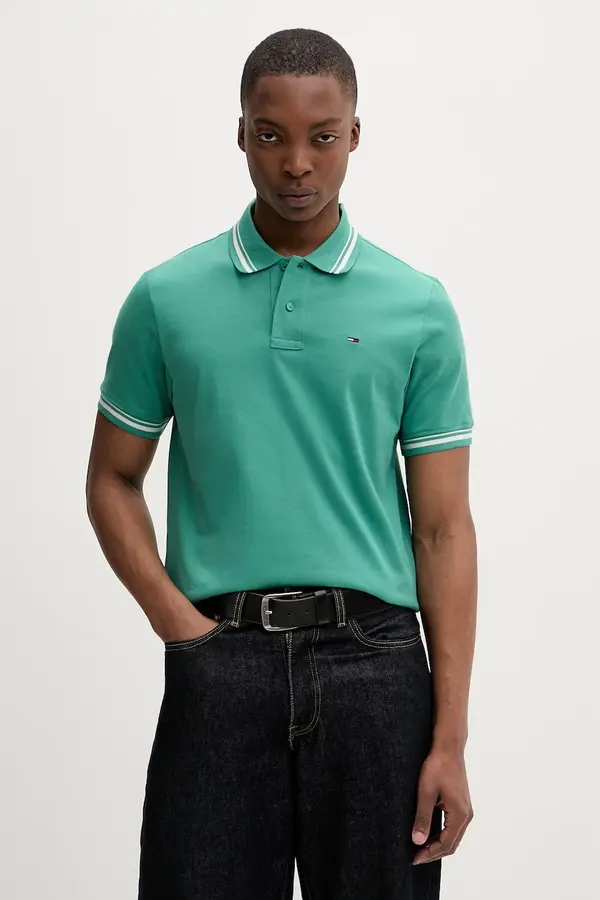 Tommy Jeans Tommy Jeans polo za muškarce od pamuka